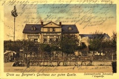 Bargners Gasthaus 1911.