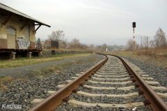 Později bylo zredukováno kolejiště stanice Jirkov