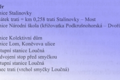 Nový úsek-Stalinovky-Loučná